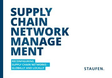 Whitepaper: Supply Chain Network Management
