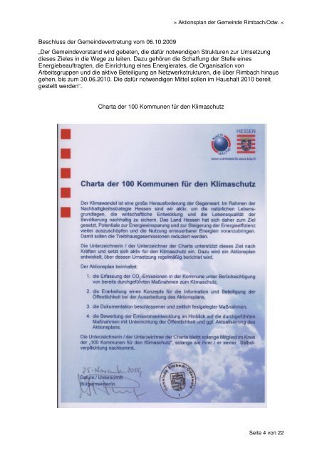 Aktionsplan Gemeinde Rimbach/Odw.