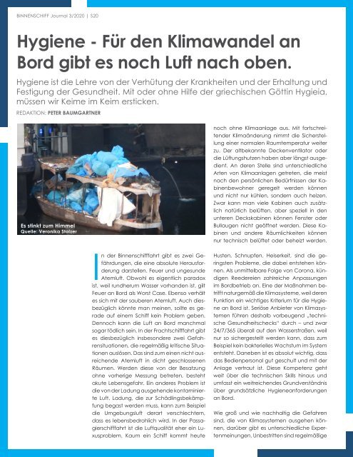 Binnenschiff Journal 3/2020