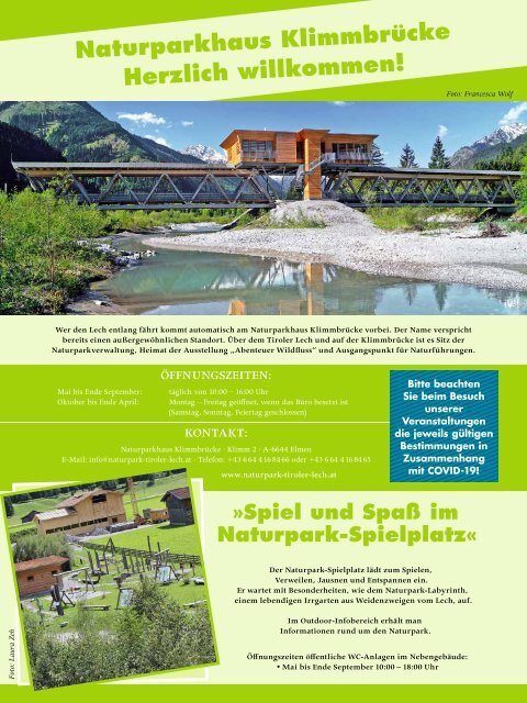 Naturpark Magazin Juni 2020