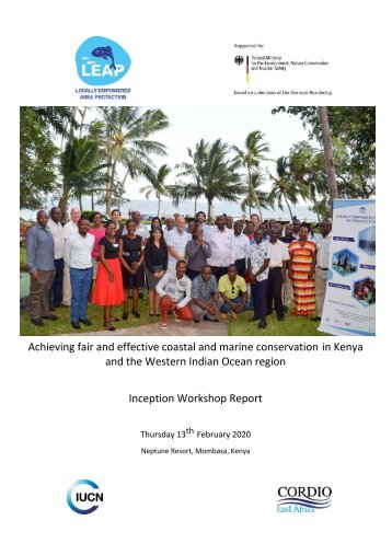 EV1 Inception Workshop Report_CORDIO-IKI-IUCN_11.05.2020_KE