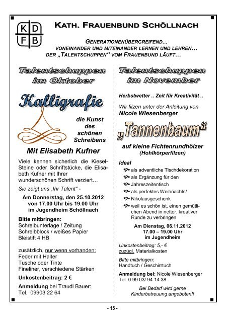 Pfarrbrief 21.pdf - Pfarrverband Schöllnach-Riggerding-Außernzell