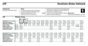 Stockholm–Rimbo–Hallstavik 639 - SL