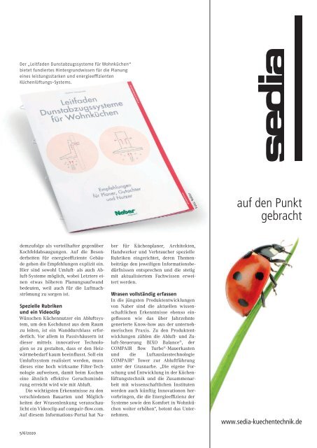 KÜCHENPLANER Ausgabe 05/06-2020 