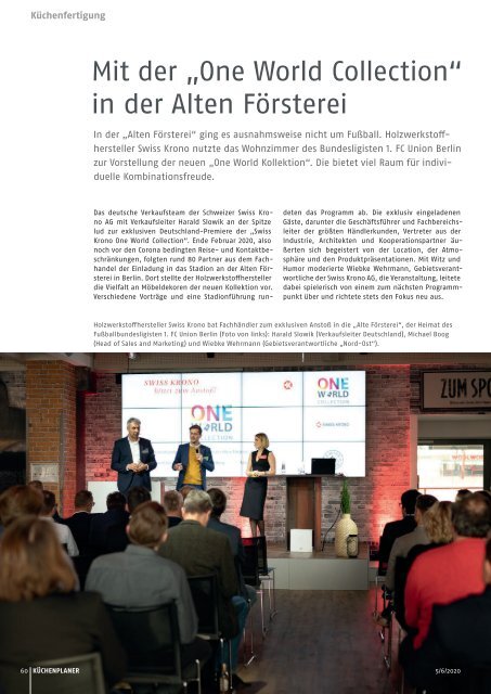 KÜCHENPLANER Ausgabe 05/06-2020 