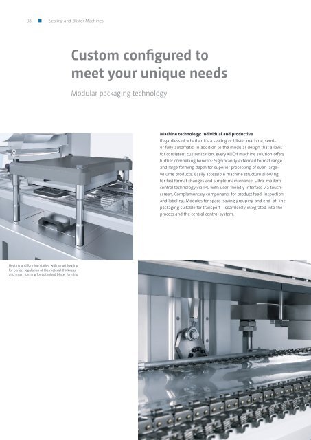 KOCH machine brochure medplus