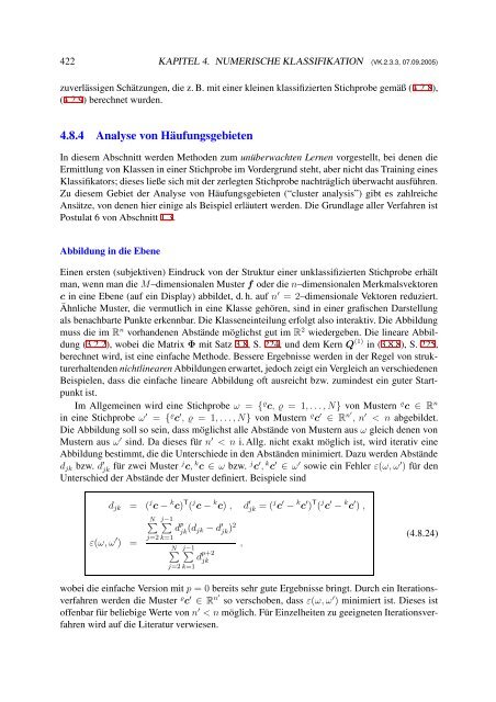 Klassifikation von Mustern