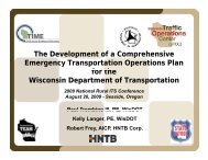 The Development of a Comprehensive Emergency Transportation ...