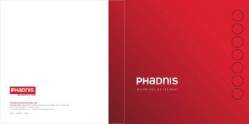 Re_Phadnis_Corporate Profile_Sep 11 - Phadnis infrastructure