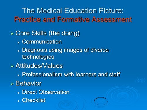 The RIME Model - Hofstra North Shore-LIJ School of Medicine