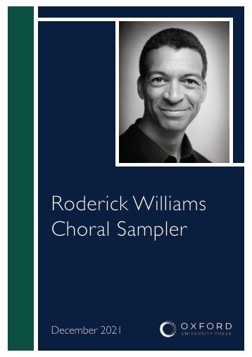 Roderick Williams choral sampler 