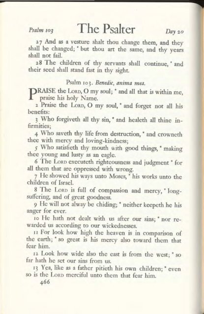 Book of Common Prayer, 1928