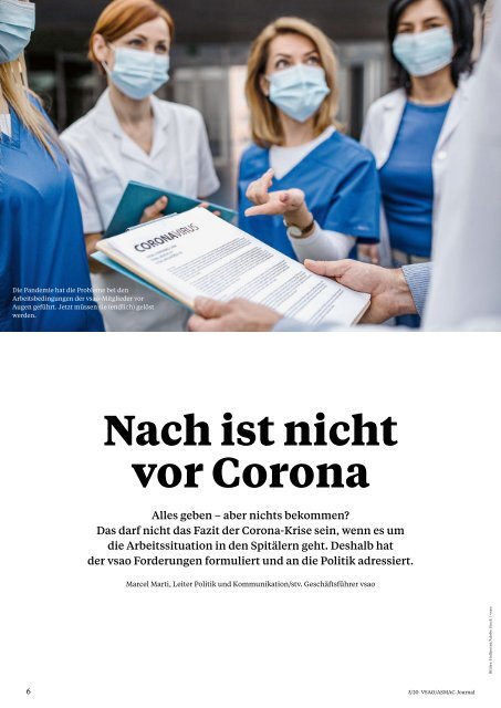 VSAO JOURNAL Nr. 3 - Juni 2020