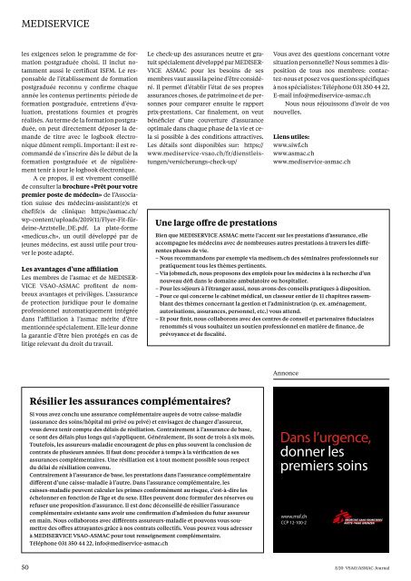 JOURNAL ASMAC No 3 - juin 2020