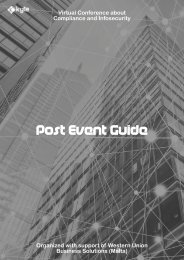 Post Event Guide