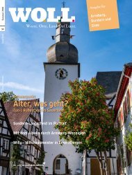 WOLL Magazin für Arnsberg, Sundern, Ense Sommer 2020