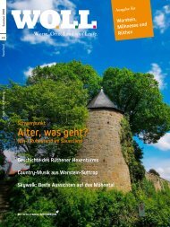 WOLL Magazin für Warstein, Möhnesee, Rüthen Sommer 2020