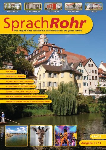 Ausgabe 3/11 PDF herunterladen - Servicehaus Sonnenhalde