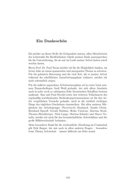 Diplomarbeit von Michael Schindler