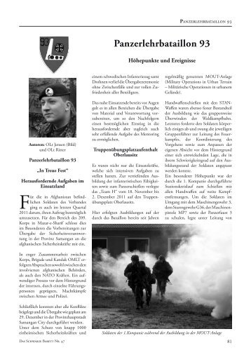 panzerlehrbataillon 93 - Freundeskreis Offiziere der Panzertruppe