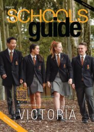 Private Schools Guide Victoria 2020/21