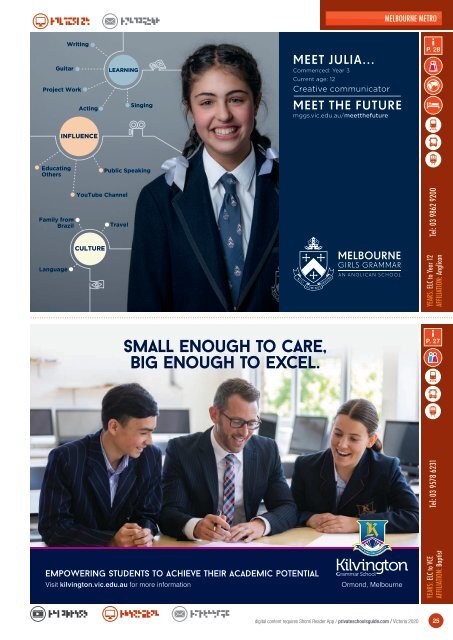 Private Schools Guide Victoria 2020/21