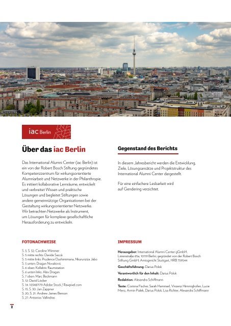 iac Berlin Jahresbericht 2019