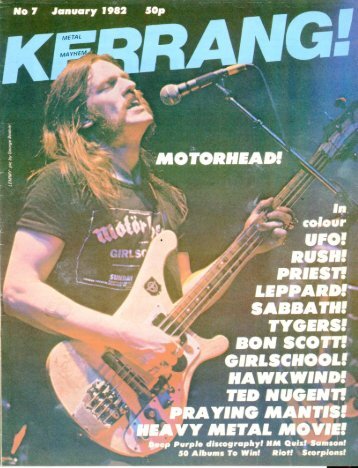 Kerrang - 07 1982