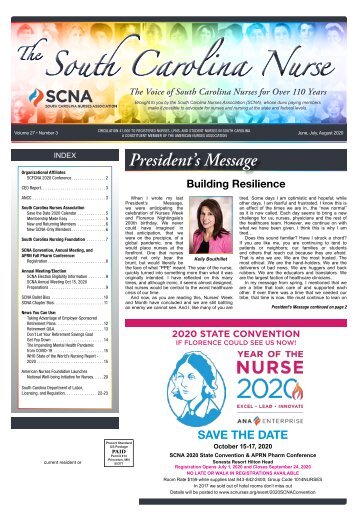 South Carolina Nurse - June 2020