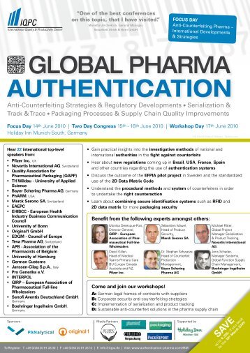 Global Pharma authentication - brainGuide