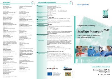 Medizin Innovativ - Gesundheits-Cluster