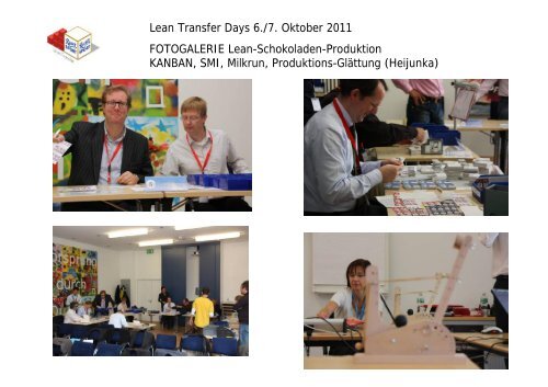 LTD_2011_Dokumentation - Lean Transfer Days 2011