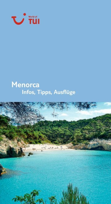 TUI InfosTippsAusfluege Menorca