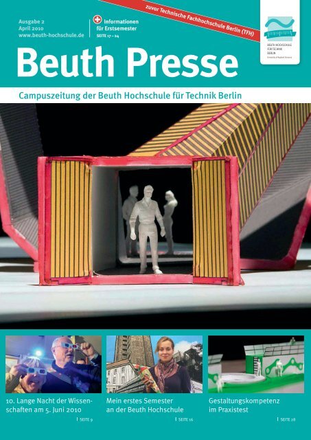Beuth Presse 2-2010.indd - Beuth Hochschule für Technik Berlin