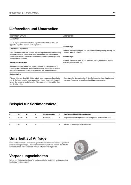 Precision Grinding - German