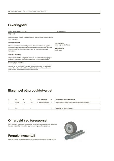 Precision Grinding - Norwegian