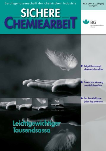 SICHERE CHEMIEARBEIT Sichere chemiearbeiT - Chempark