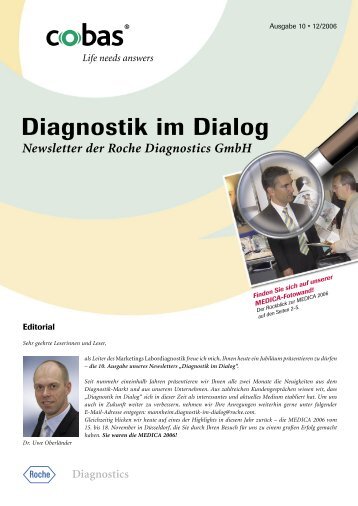 Diagnostik im Dialog, Ausgabe 10 ( 12/2006 ) - Roche in Deutschland