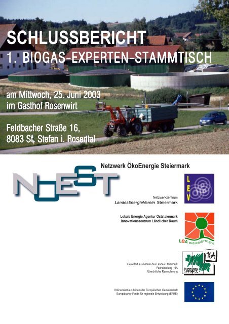 Biogasanlagen - LandesEnergieVerein Steiermark