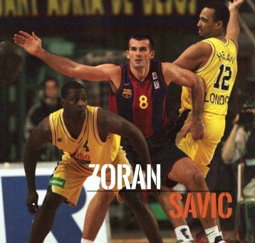 ZORAN SAVIC - 101 Greats of European Basketball