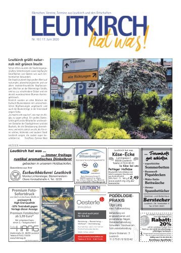 Leutkirch hat was 17.06.2020