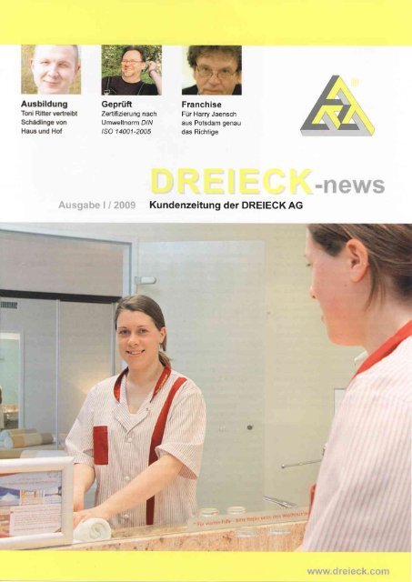 Kundenzeitung der DREIECK AG - Job und mehr GmbH
