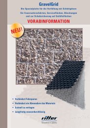 GravelGrid im Detail TECHNISCHE DATEN - Ritter