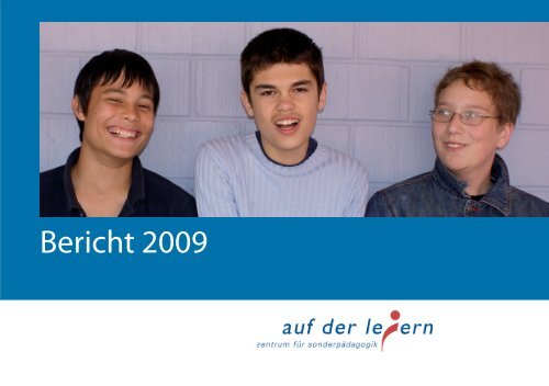 Jahresbericht 2008 - Zentrum für Sonderpädagogik Auf der Leiern