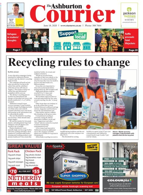 Ashburton Courier: June 18, 2020