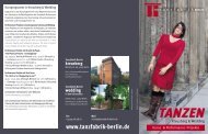 TANZEN - Tanzfabrik Berlin