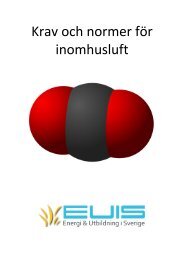 Flik 18   God inomhusmiljö  lathund med regler