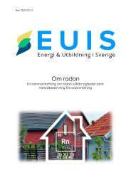 Flik 20  Om radon åtgärder mätregler