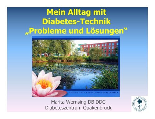 aus Sicht der Diabetesberaterin-DDG