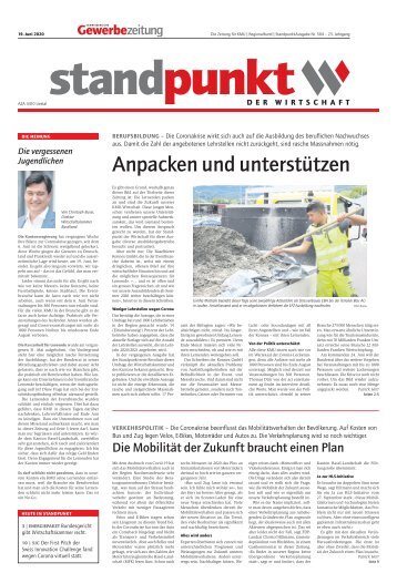 Standpunkt 504, 19. Juni 2020